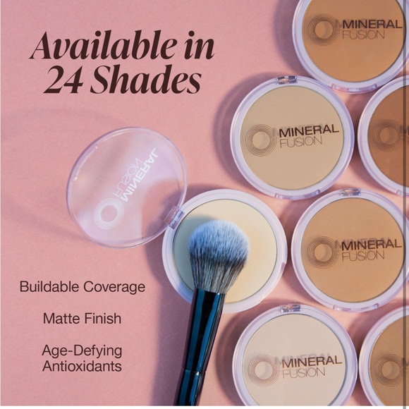 Mineral Fusion Pressed Powder Foundation, Deep 5 - Picture 12 of 12